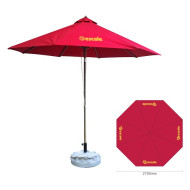 Tilting Commercial Market Umbrella 