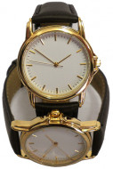 Unisex Elegant Gold Dress Watch