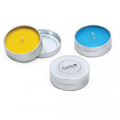 Unscented Pocket Travel Candle Tin