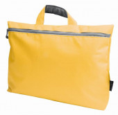 Yellow Nylon Conference Bag